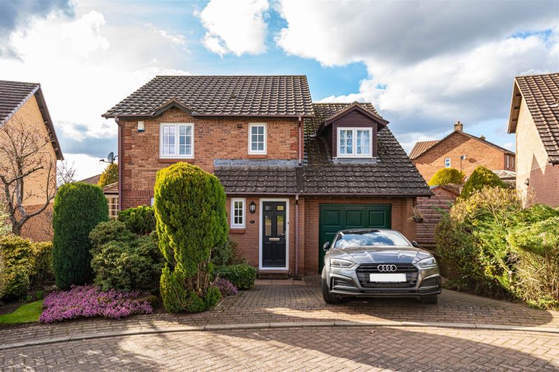 The front of a 4-bed family home for sale